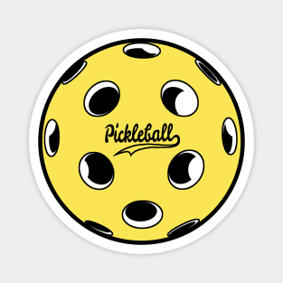 Everyday Pickleball Yellow Ball Magnet